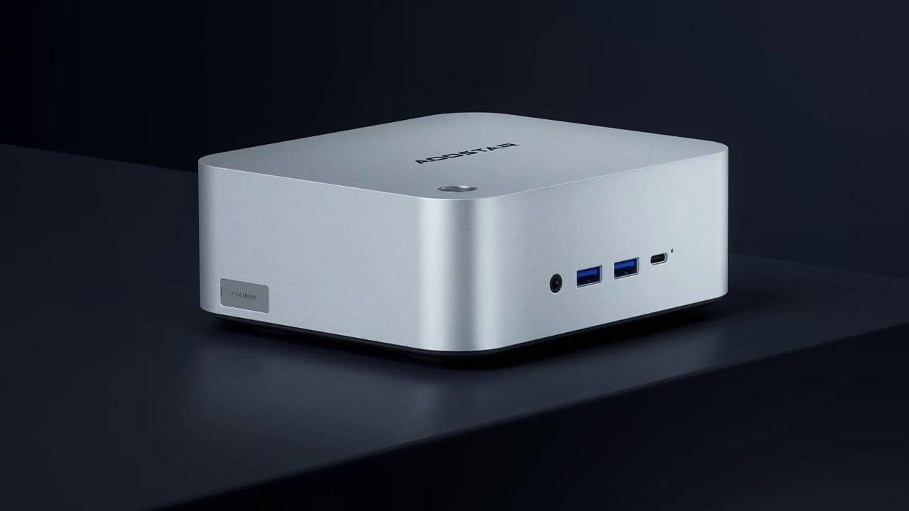 Aoostar Ryzen 7 Pro 6850H Mini PC with 24GB DDR5 RAM and USB 4 Ports