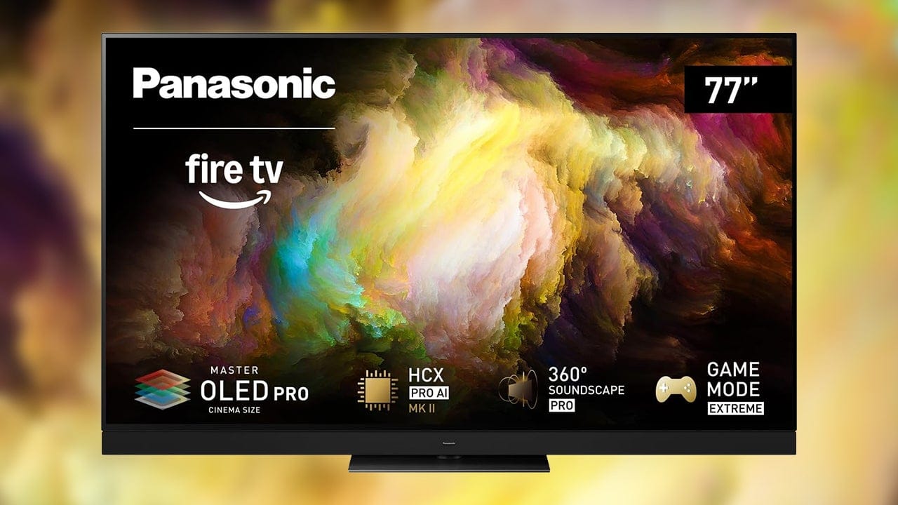 Massive 77" Panasonic Z8BA 4K OLED Fire TV Deal on Amazon
