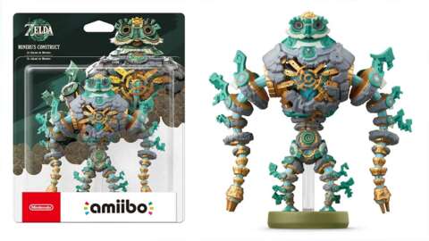 Zelda: Tears of the Kingdom's Pilotable Mech Amiibo Launching This