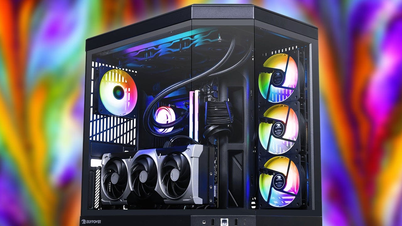 iBuypower Gaming PC Featuring AMD Ryzen 9 9950X3D CPU and RTX 5090 GPU