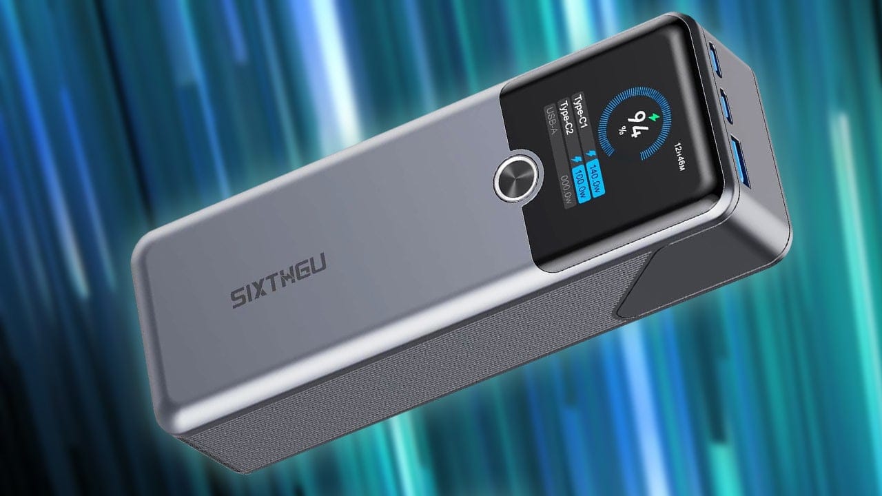 High-Capacity 20,000mAh 200W Power Bank Discounted to $38.49 on Amazon