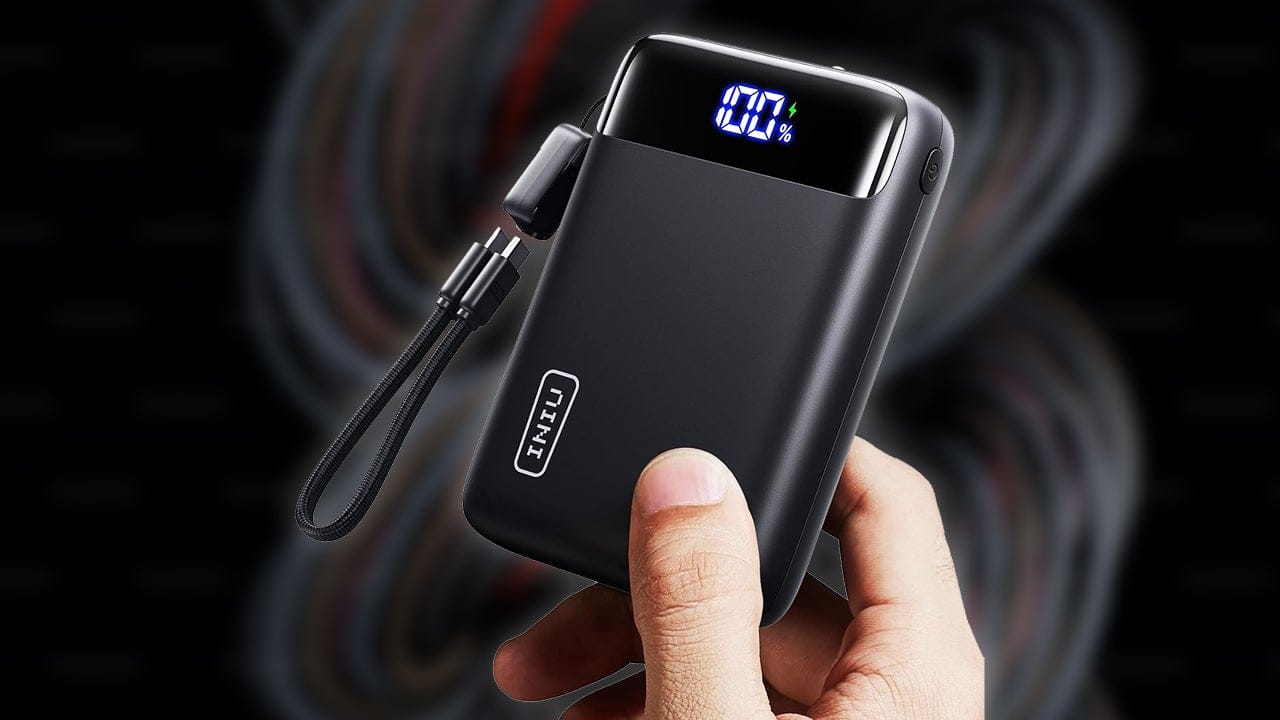 Iniu 20,000mAh Power Bank Discount Boosts Nintendo Switch 2 Play Time