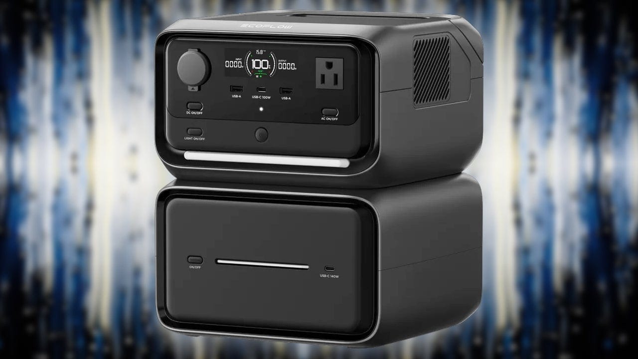 Save 23% on Ecoflow River 3 Plus Power Station with Extra Battery
