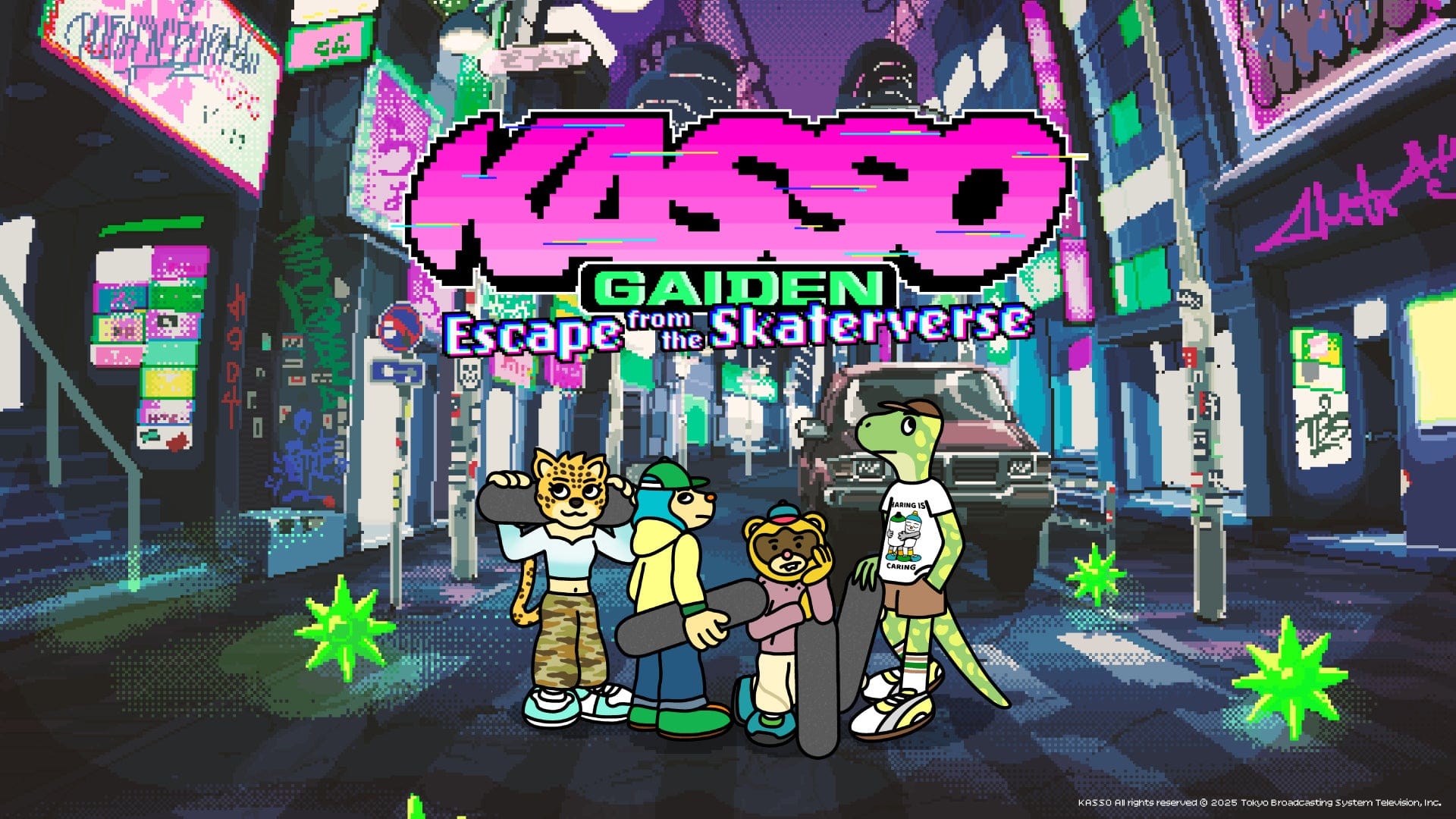 KASSO GAIDEN: Escape from the Skaterverse - Skateboarding Mobile Game