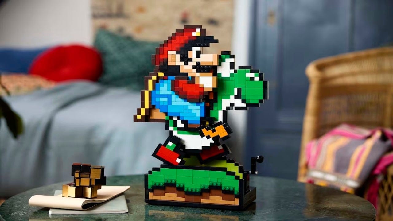 Save 20% Off LEGO Super Mario World: Mario & Yoshi Building Set