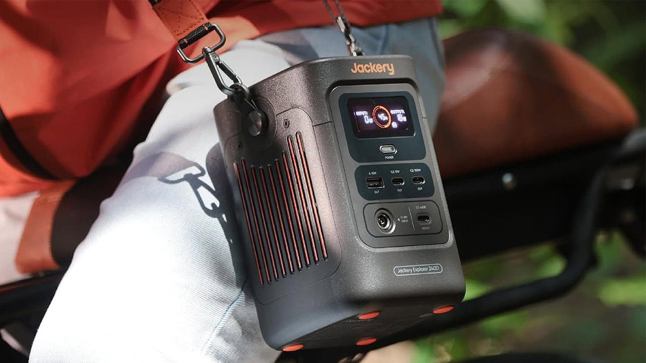 Jackery Explorer 240D 80,000mAh Power Bank Discounted to $102 at