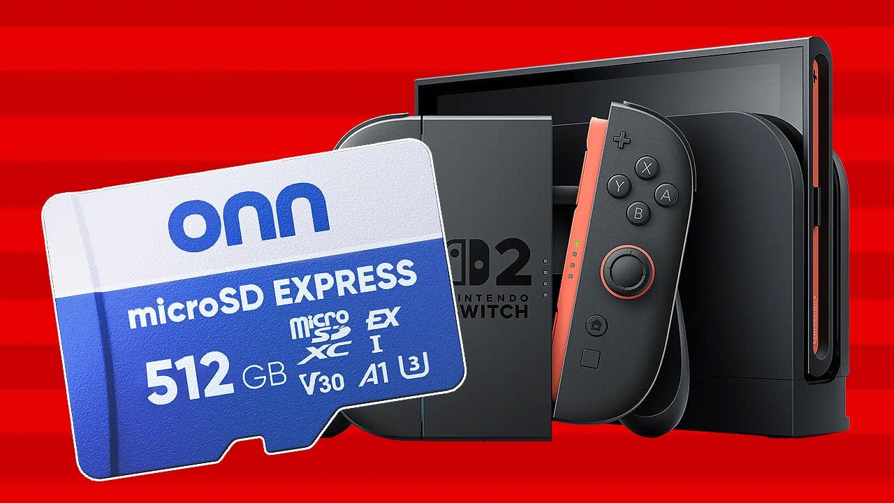 Walmart Offers Discount on 512GB Nintendo Switch 2 Memory Card