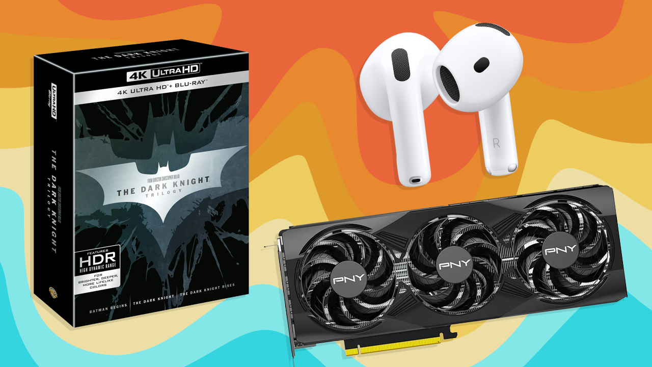 Top Deals Today: PNY RTX 5070 OC, Apple AirPods 4, The Dark Knight