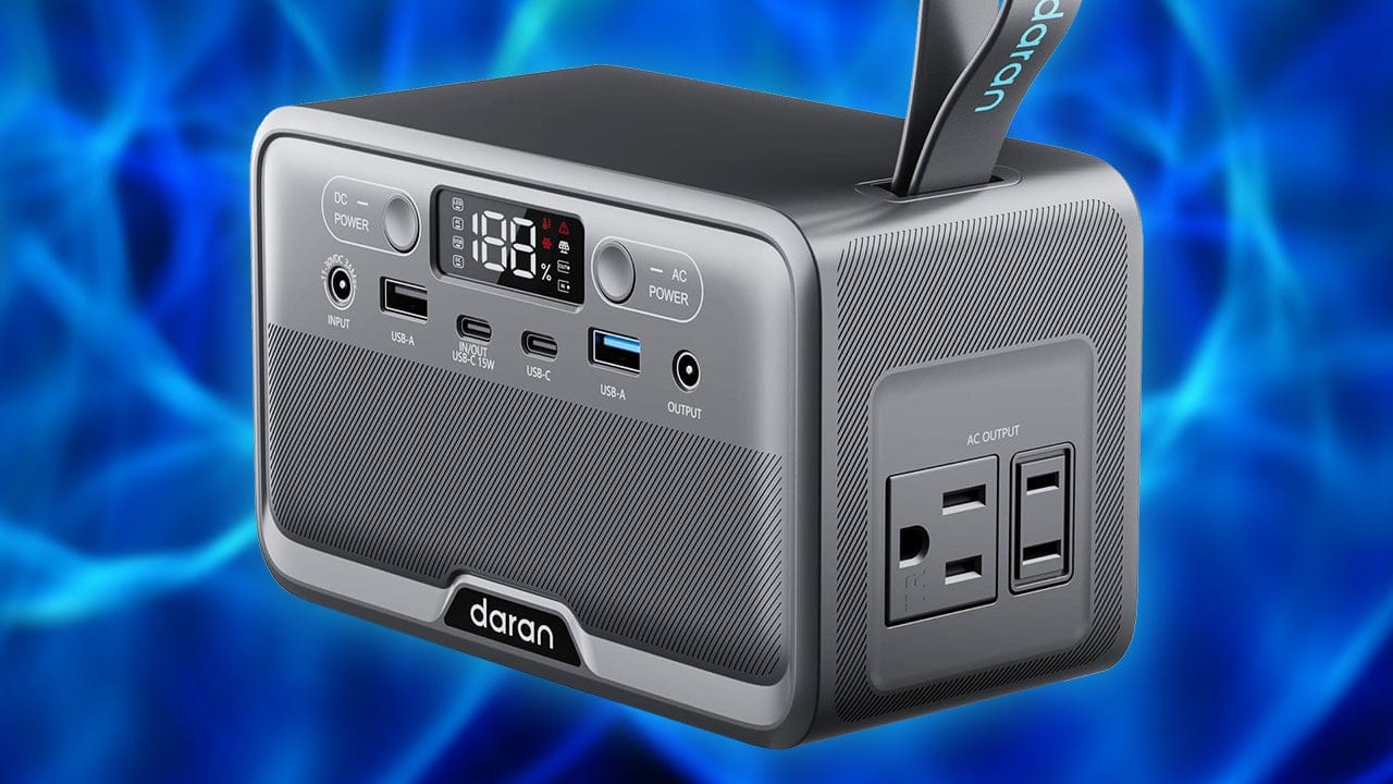 Discounted Daran 28,000mAh 100W LiFePO4 Power Station Deal
