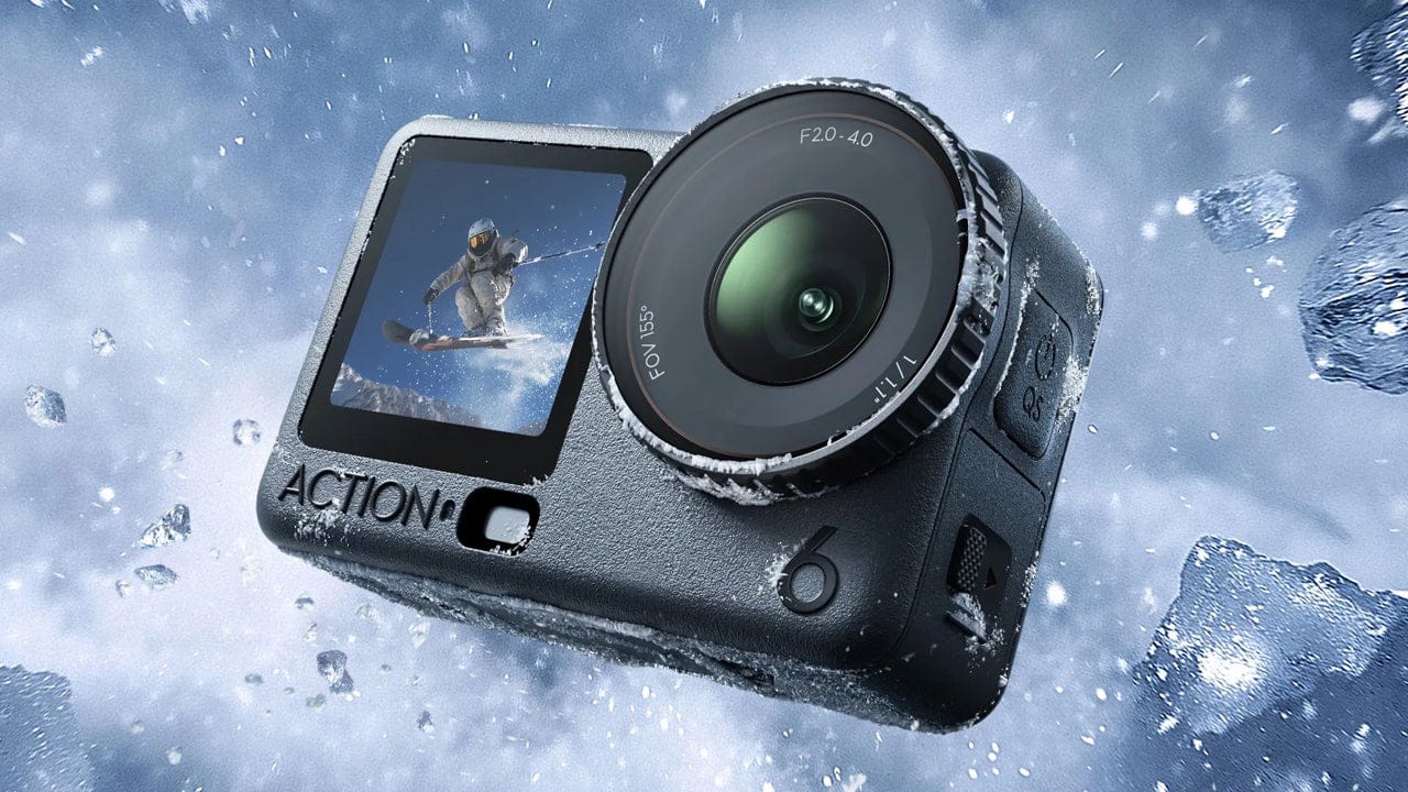 DJI's Latest Osmo Action 6 8K Video Camera Discounted Below $300