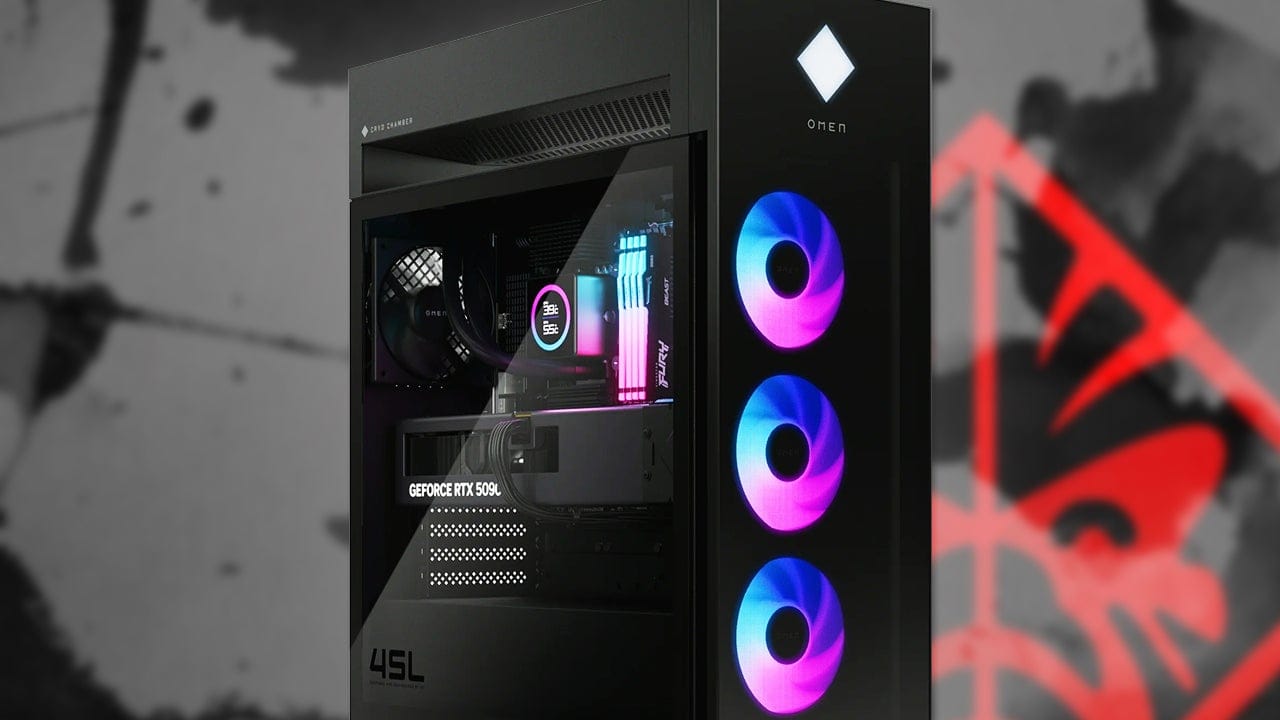 HP's Flagship OMEN 45L RTX 5070 Ti Gaming PC Deal at $1,999