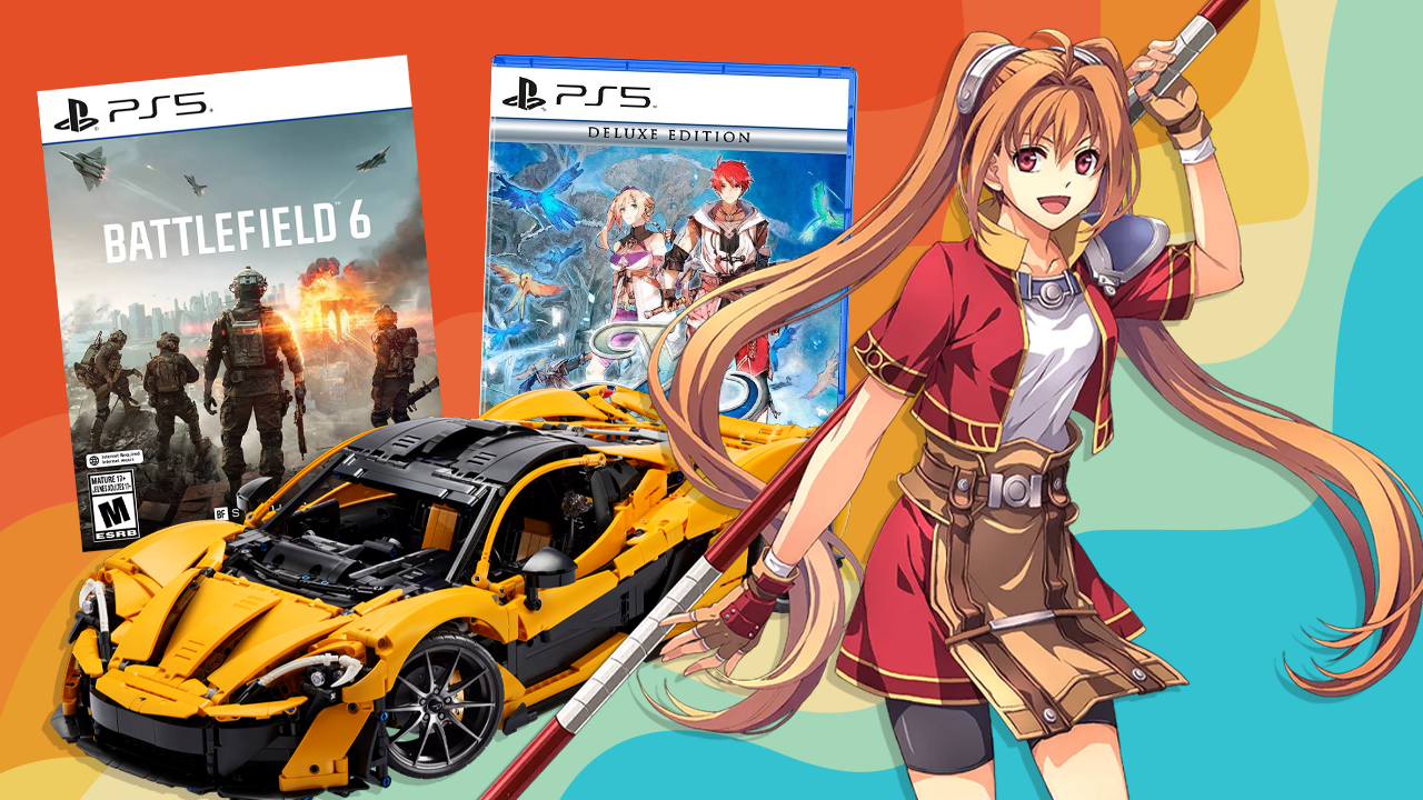 Saturday's Top Deals: LEGO Technic McLaren P1, Trails in the Sky 1st