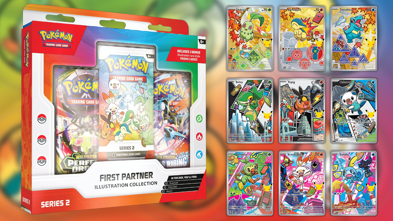 Pokémon TCG: First Partner Illustration Collection Series 2 Restocked