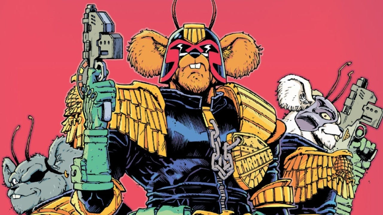 Judge Dredd and Biker Mice From Mars Comic Crossover Revealed