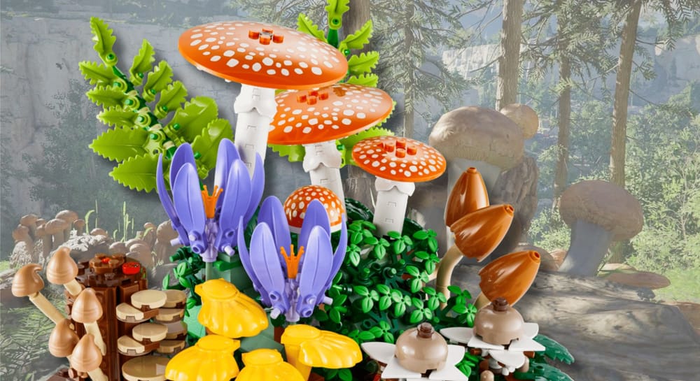 LEGO Woodland Mushrooms Set for Fungi-Themed Decoration post image