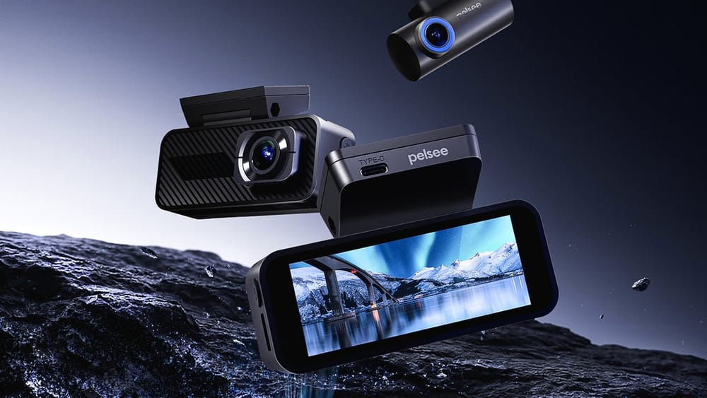 Pelsee P1 Pro 4K Front and Rear Dashcam Bundle Discounted to $49.99 on post image