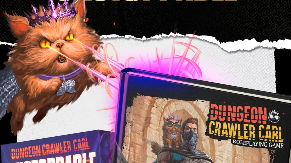 Preorder The Dungeon Crawler Carl RPG Core Rulebook and Miniatures on post image