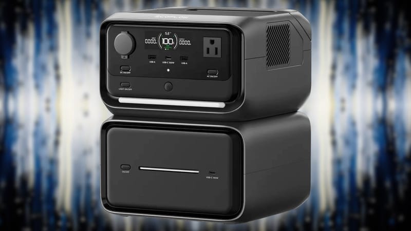 Save 23% on Ecoflow River 3 Plus Power Station with Extra Battery