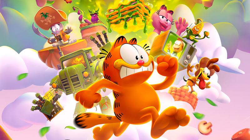 Garfield - Escape From Monday Gameplay Trailer Reveals 'The Curse of