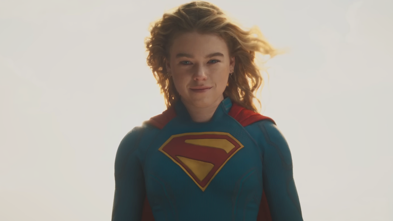 Milly Alcock Wears Supergirl Cape Made from Christopher Reeve's