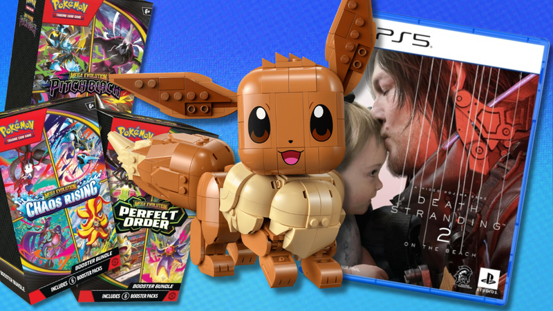 Best Deals Today: Pokémon TCG, LEGO Eevee, Death Stranding 2 for PS5