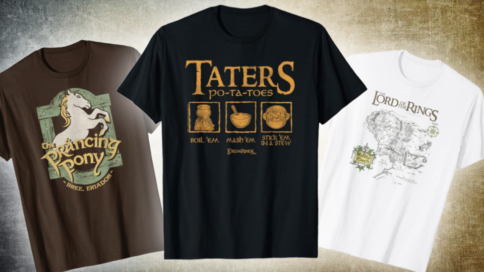 Amazon Lord of the Rings T-Shirt Sale This Weekend